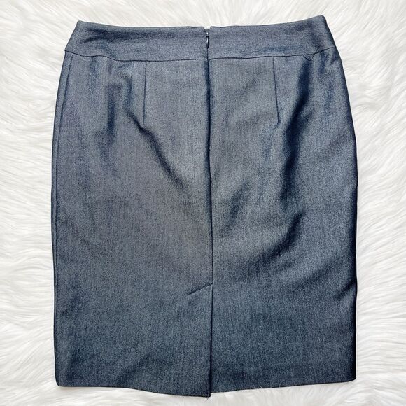 Calvin Klein Classic Stretch Pencil Skirt Dark Grey above Knee size 2 - Picture 2 of 5